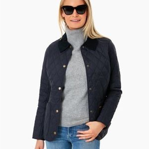 Barbour Navy Annandale Quilted Jacket